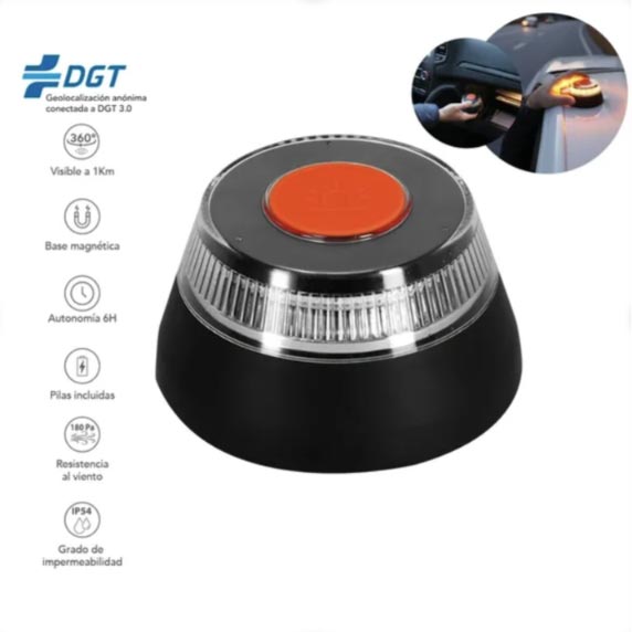 Luz Emergencia V16 Geolocalizada Kershaw