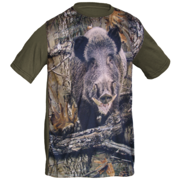 CAMISETA 3D "JABALI"
