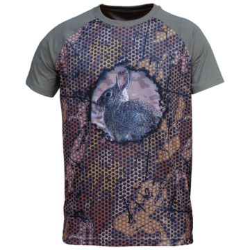 CAMISETA "FOREST-PRINT" 3D CONEJO