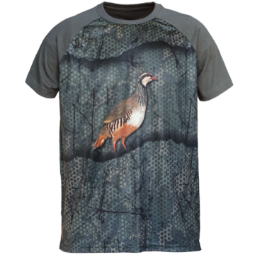 CAMISETA "FOREST-PRINT" KAQUI 3D PERDIZ