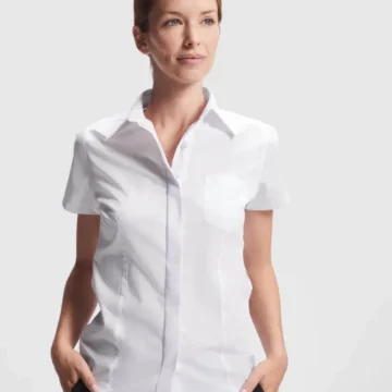 Camisa Laboral Roly Sofia 5061 Mujer Manga Corta