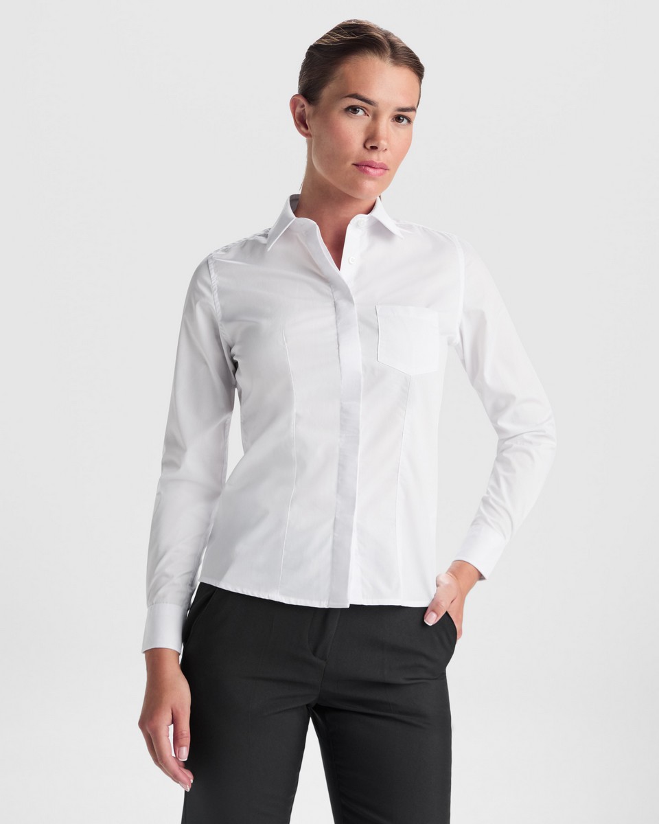 Camisa Laboral Roly Sofia L/S 5161 Mujer Manga Larga